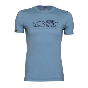sMerino 155 Shirt Brako eisblau für Herren von SCROC.