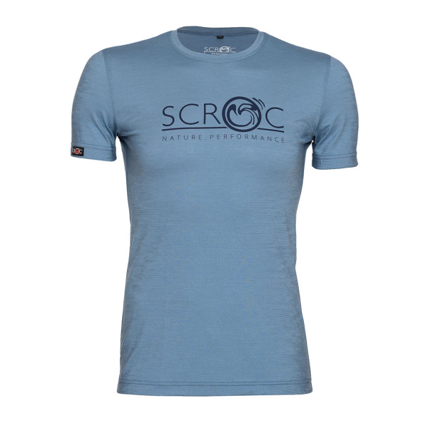 sMerino 155 Shirt Brako eisblau für Herren von SCROC.
