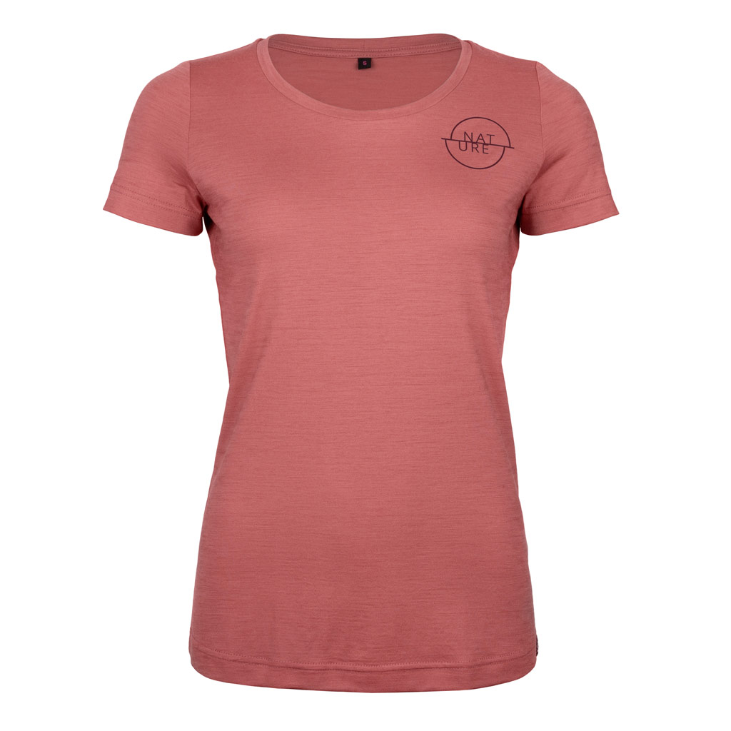 sMerino 155 Shirt Fiera w altrosa für Damen von SCROC