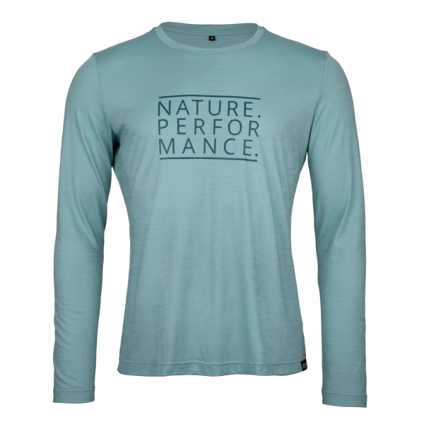 sMerino 155 Shirt Ideo langarm m türkis für Herren von SCROC