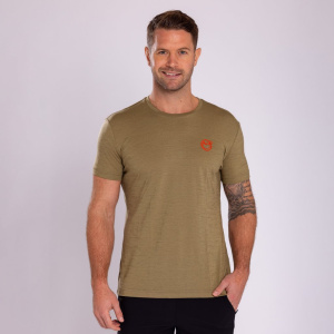 sMerino 155 Shirt Lardo m khaki Herren von SCROC sMerino 155 Shirt Lardo m khaki Herren von SCROC