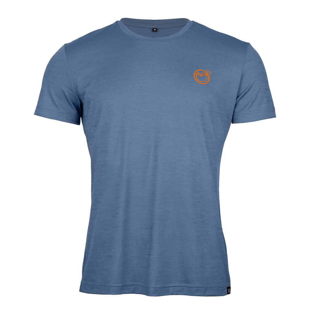 sMerino 155 Shirt Lardo m stahlblau Herren von SCROC