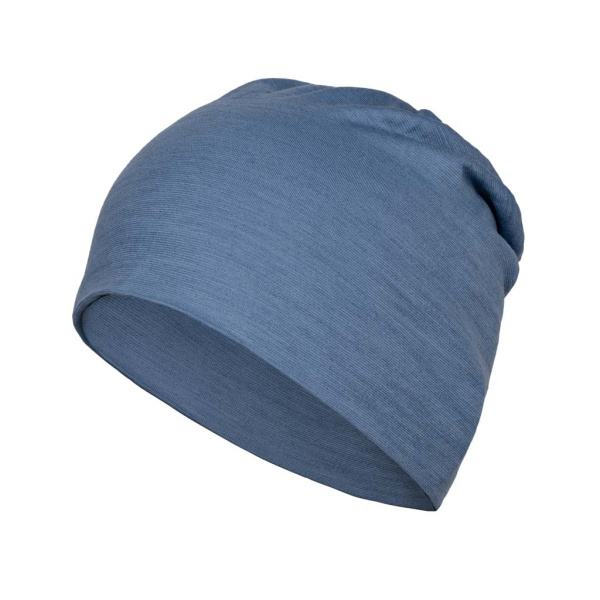 sMerino 160 Mütze Alvi u stahlblau für Damen und Herren von SCROC.