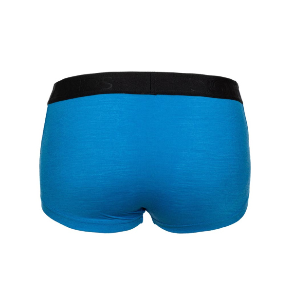 sMerino 160 Panty Juna blau für Damen: kratzt nicht, ist weich zur Haut und trocknet schnell.