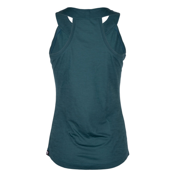 Rückansicht sMerino 160 Shirt Banto w petrol für Damen von SCROC.