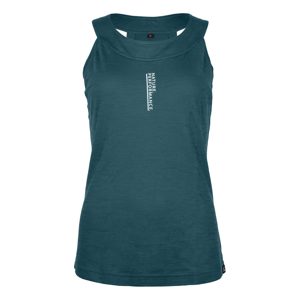 sMerino 160 Shirt Banto w petrol Damen von SCROC