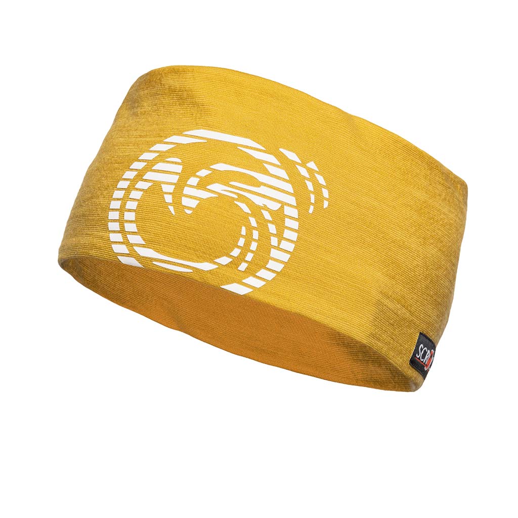 sMerino 160 Stirnband Bele honig Damen und Herren von SCROC