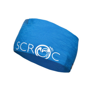 sMerino 160 Stirnband Diademo blau für Damen und Herren von SCROC.