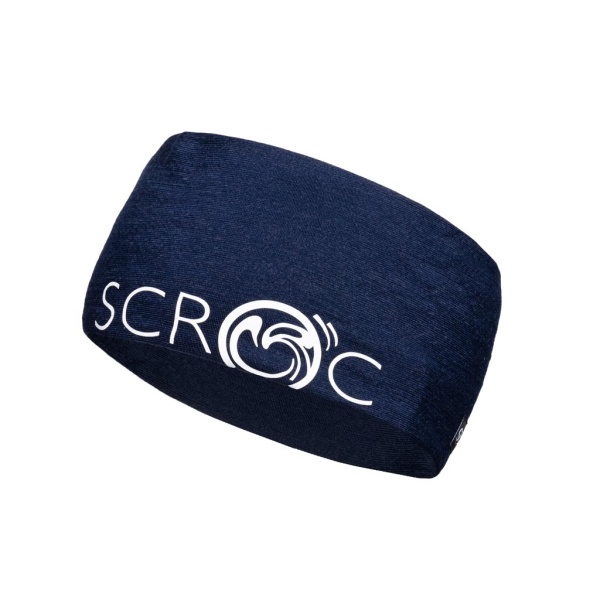 sMerino 160 Stirnband Diademo dunkelblau für Damen und Herren von SCROC.