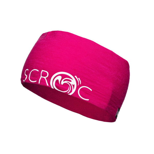sMerino 160 Stirnband Diademo pink von SCROC.