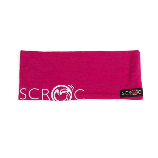 sMerino 160 Stirnband Diademo pink von SCROC.