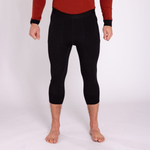 sMerino 190 3/4 Hose Suro schwarz für Herren von SCROC. sMerino 190 3/4 Hose Suro schwarz für Herren von SCROC.