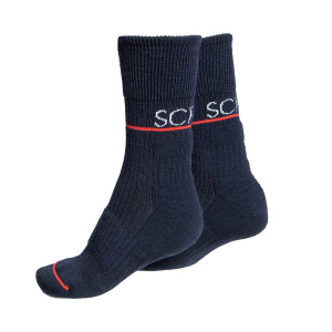 Die sMerino 190 Socken Nuna in dunkelblau von SCROC.