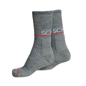 Die sMerino 190 Socken Nuna in grau von SCROC.