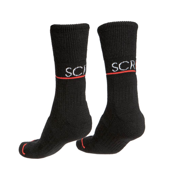 Die sMerino 190 Socken Nuna von SCROC sind ausschließlich in Karton verpackt.