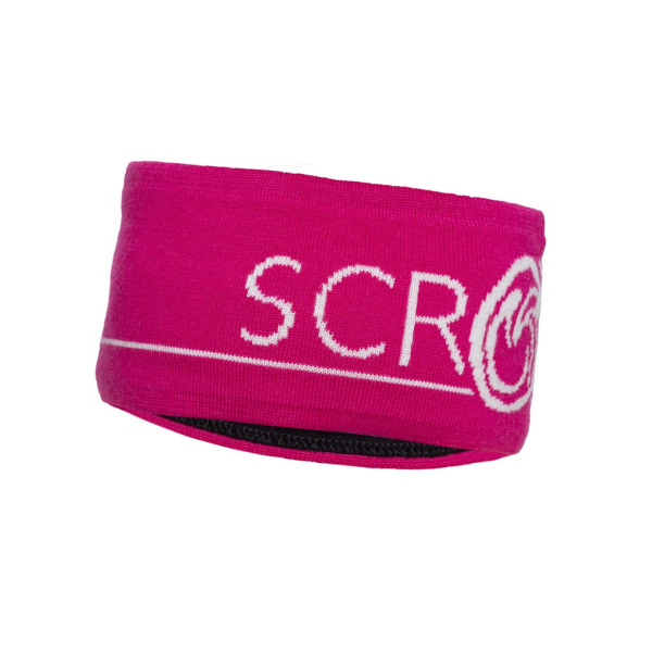 sMerino 190 Stirnband Dika pink von SCROC.