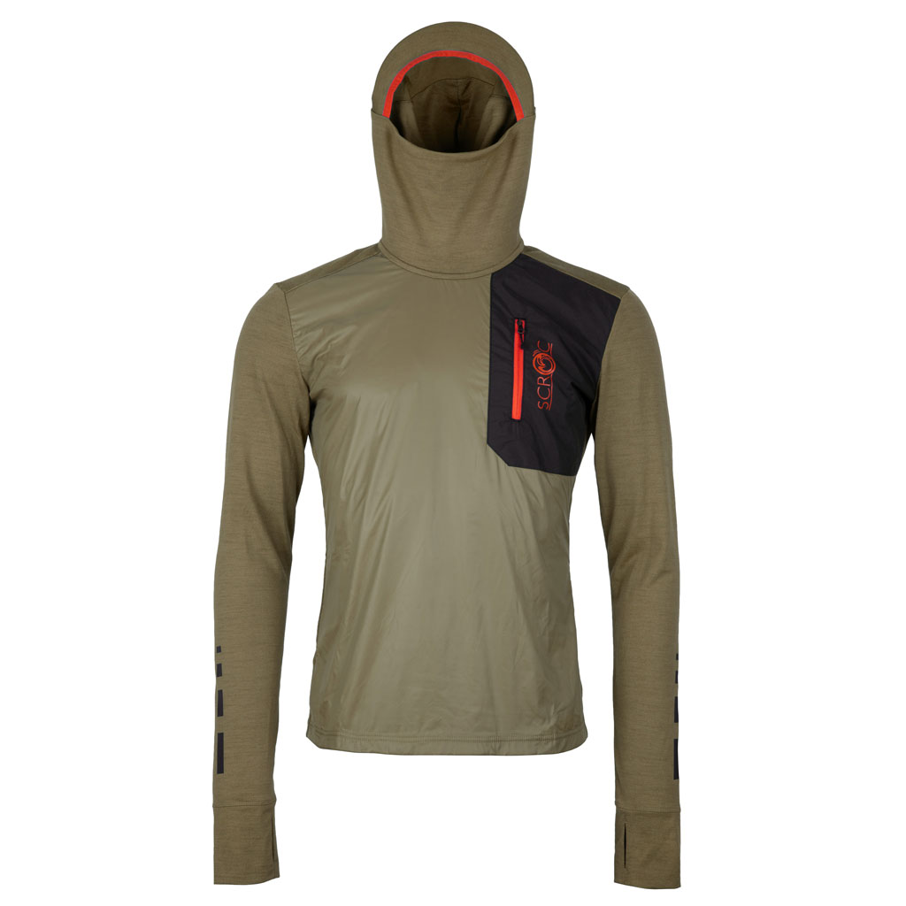 sMerino 220 Shirt Talio langarm m khaki Herren von SCROC