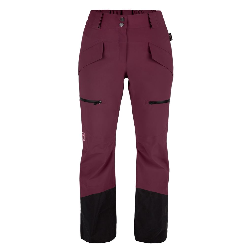 sMerinoshell Hose Aperi w weinrot für Damen von SCROC