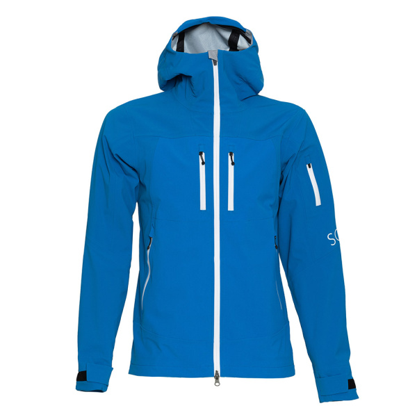 sMerinoshell Jacke Selo blau für Herren von SCROC.