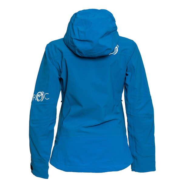 Bei der sMerinoshell Jacke für Damen trägst du das SCROC Logo auf der Rückseite.