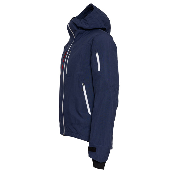 Die sMerinoshell Loft Jacke Mito dunkelblau für Herren ist wind- und wasserdicht.