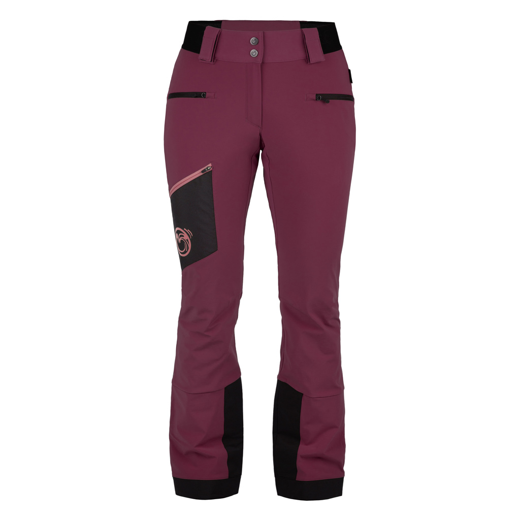 sWooltec Merino Hose Cesi w weinrot für Damen von SCROC