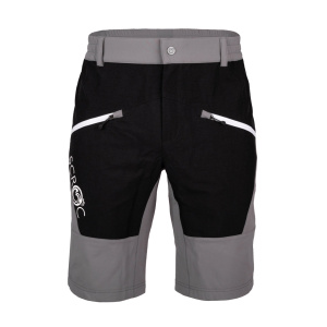 sWooltec Merino Hose Ruza grau (mit schwarzem Einsatz) für Damen und Herren von SCROC.