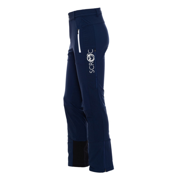 Die sWooltec Merino Hose Vintro dunkelblau für Herren von SCROC ist die optimale Skitourenhose für Herren.