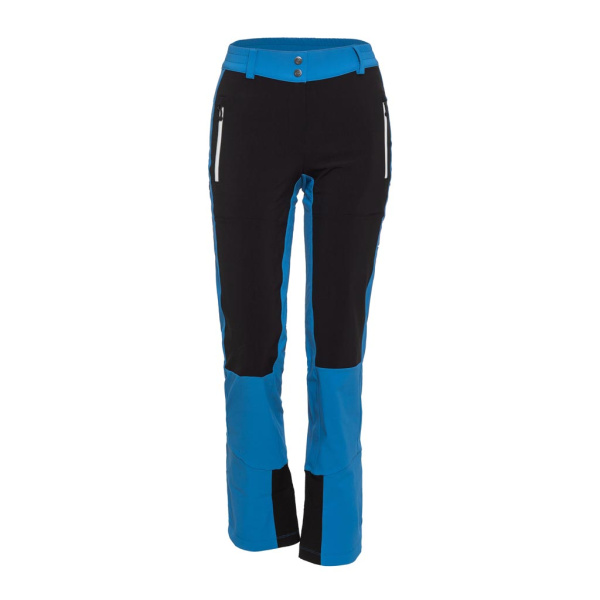 Die Skitourenhose sWooltec Merino Hose Vintro w blau für Damen von SCROC.