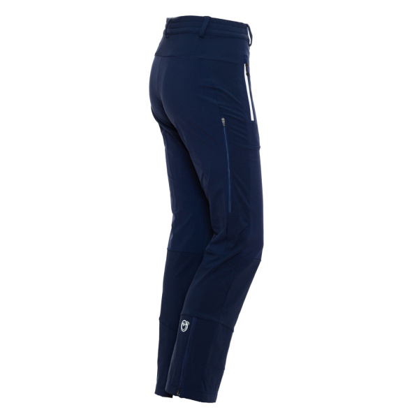 Die sWooltec Merino Hose Vintro w dunkelblau für Damen von SCROC ist perfekt für Skitouren, Winter- und Schneeschuhwanderungen geeignet.