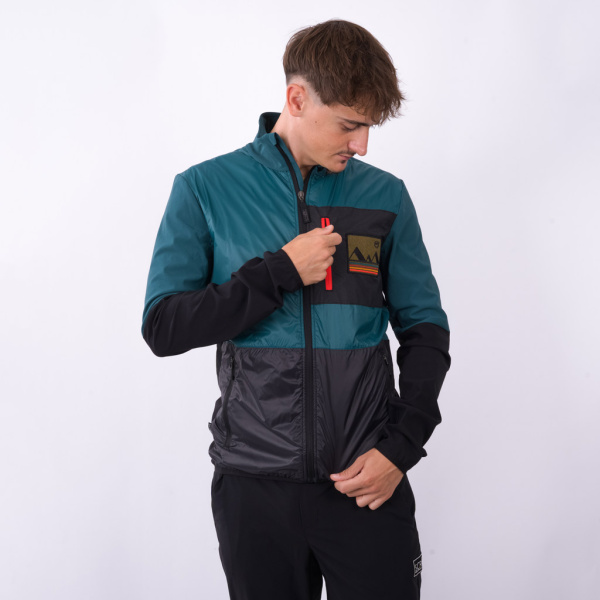 sWooltec Merino Hybrid Jacke Kuko m mit praktischer Brusttasche