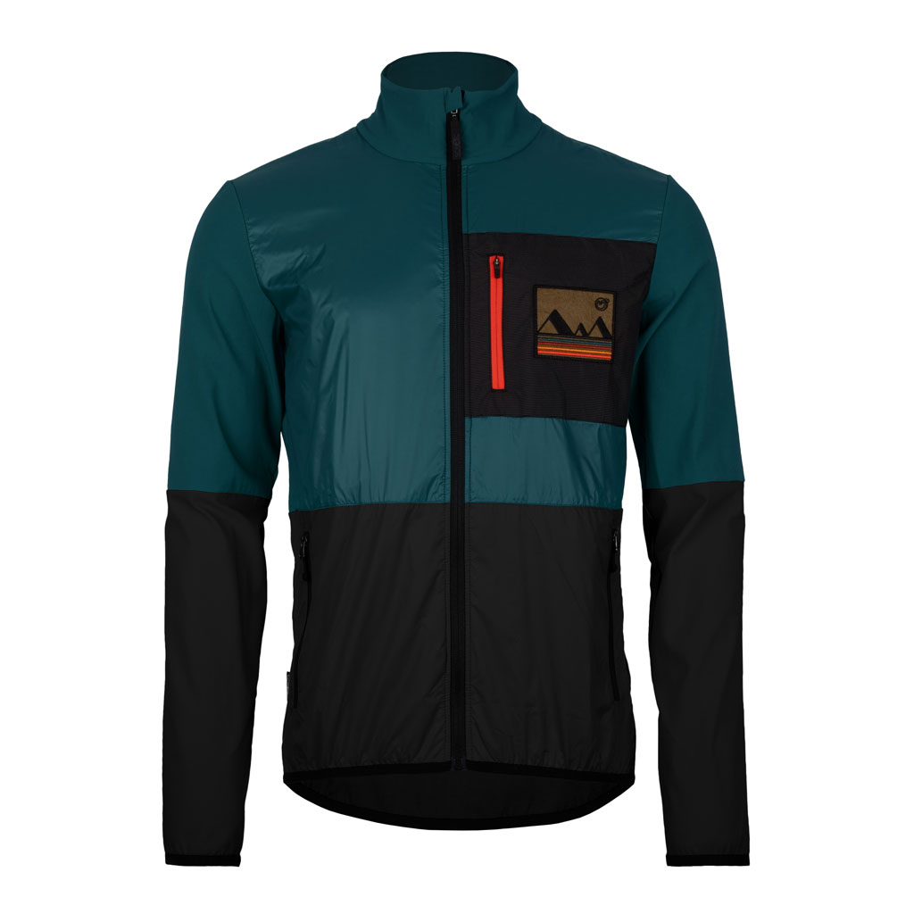 sWooltec Merino Hybrid Jacke Kuko m petrol Herren von SCROC