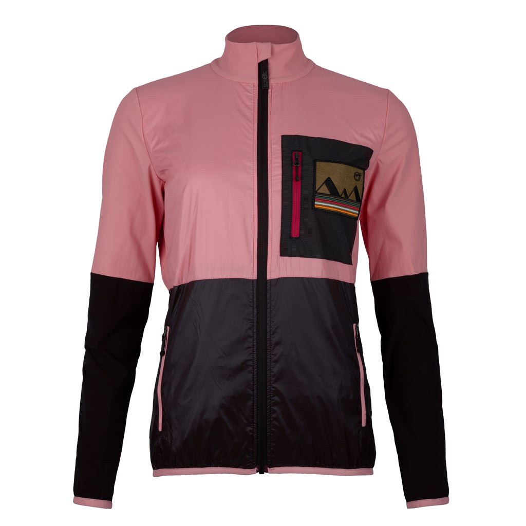 sWooltec Merino Hybrid Jacke Lia altrosa Damen von SCROC