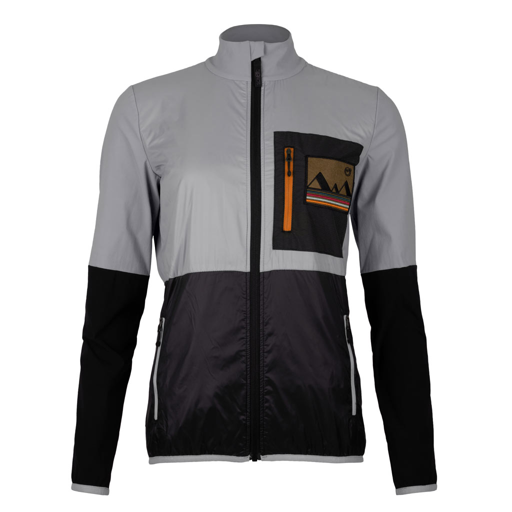 sWooltec Merino Hybrid Jacke Lia hellgrau Damen von SCROC