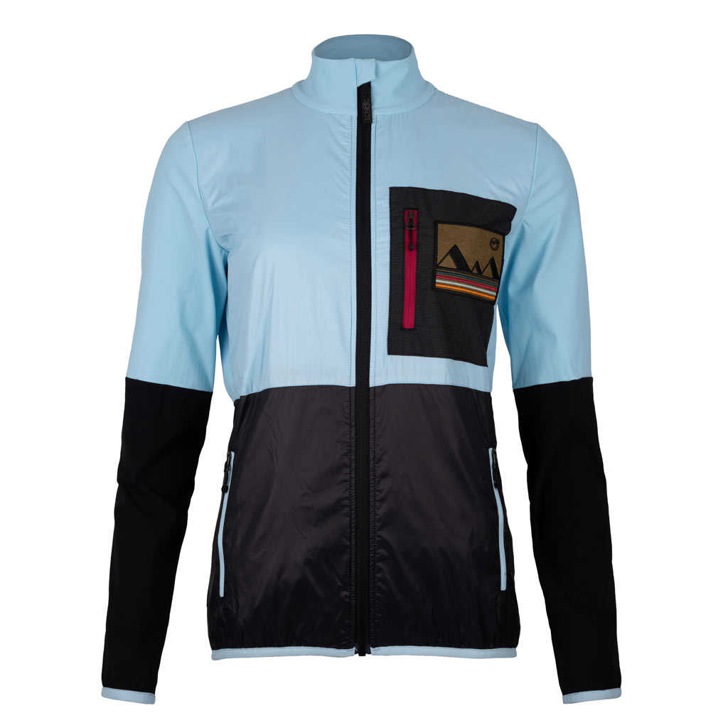 sWooltec Merino Hybrid Jacke Lia himmelblau Damen von SCROC