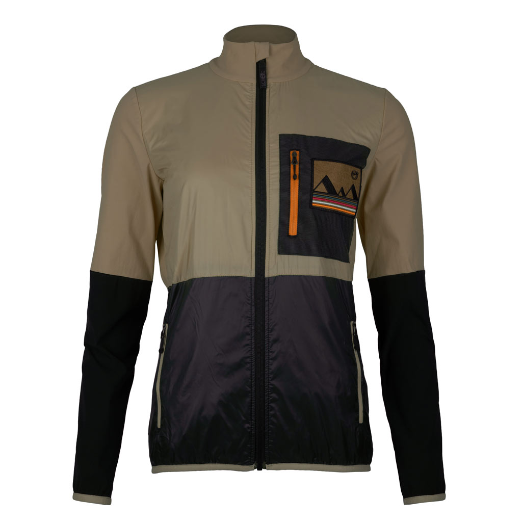sWooltec Merino Hybrid Jacke Lia khaki Damen von SCROC