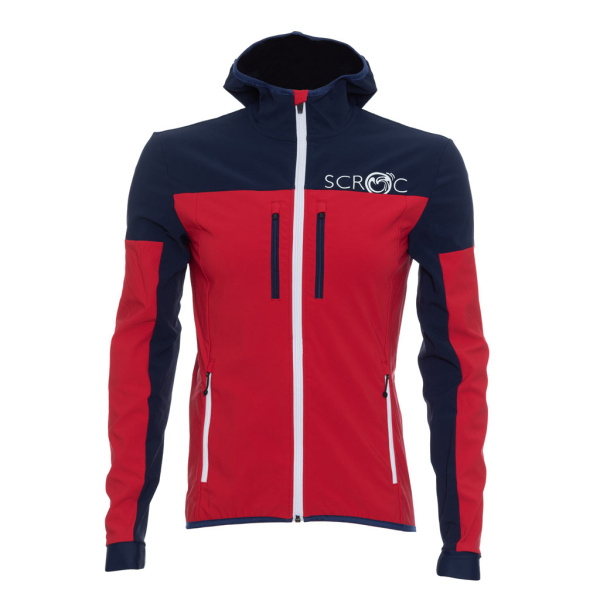 sWooltec Merino Jacke Caro rot Herren von SCROC.