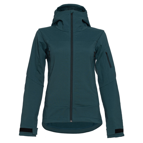 sWooltec Merino Jacke Dio w Damen petrol von SCROC.