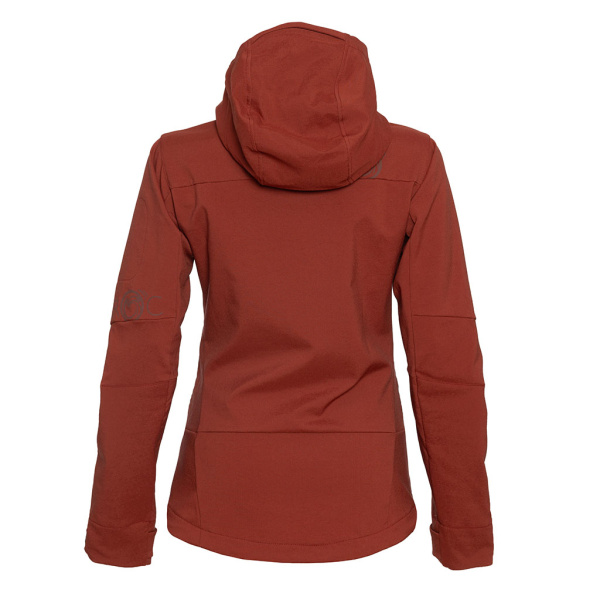 Die sWooltec Merino Jacke Dio w Damen rostbraun ist für den Frühling, Herbst und Winter geeignet.