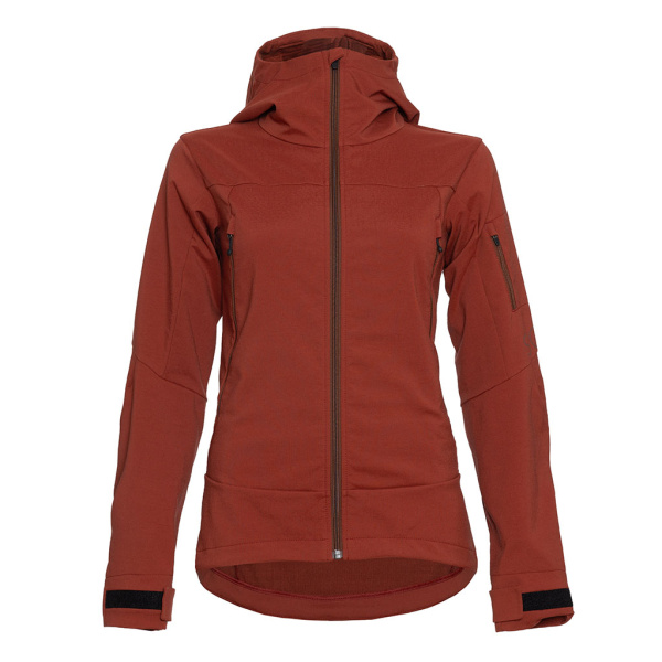 sWooltec Merino Jacke Dio w Damen rostbraun von SCROC.