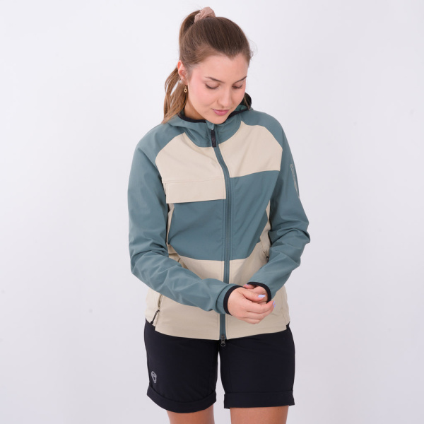 Die sWooltec Merino Jacke Fresa w ist wind- und wasserabweisend.