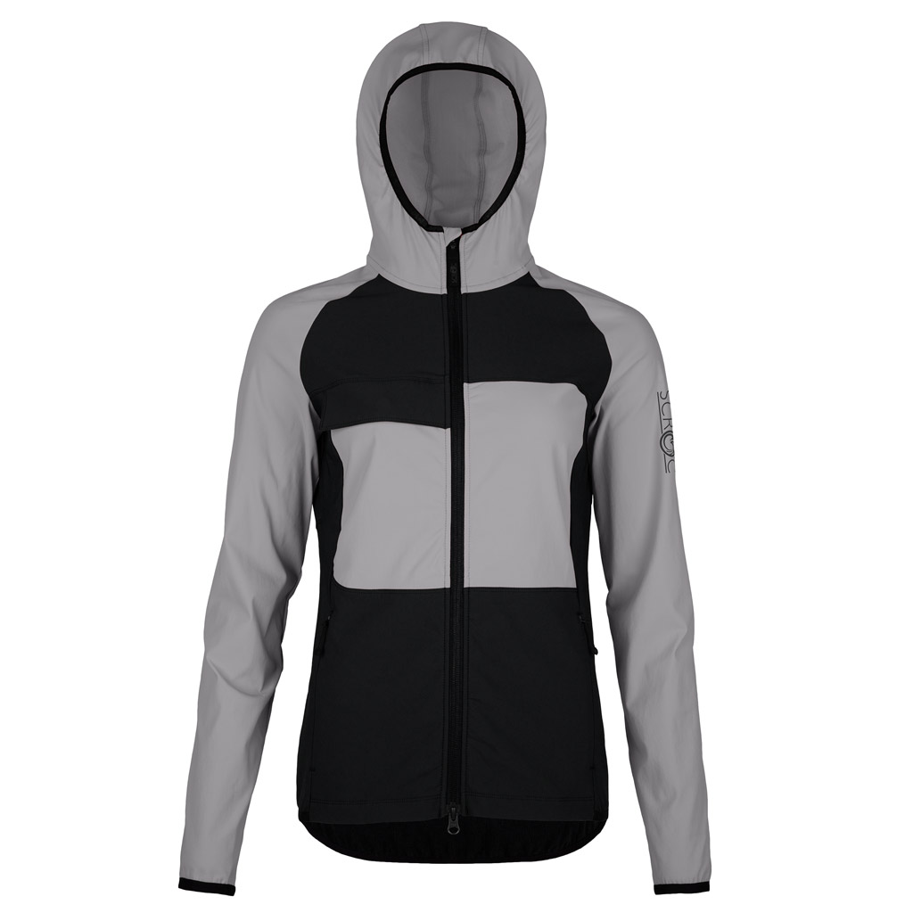 sWooltec Merino Jacke Fresa w hellgrau Damen von SCROC