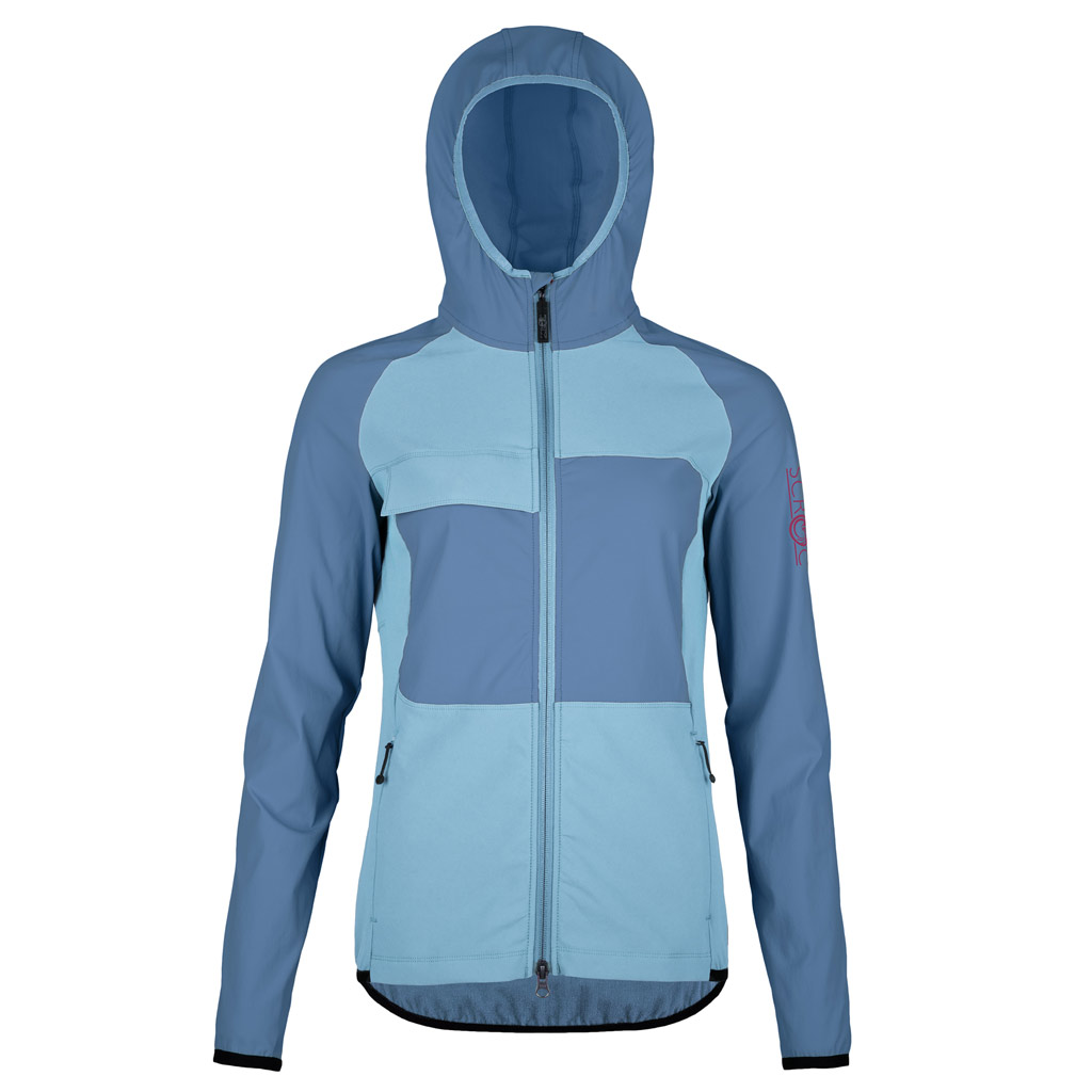 sWooltec Merino Jacke Fresa w stahlblau Damen von SCROC