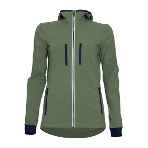 sWooltec Merino Jacke Relo w olivgrün Damen von SCROC.