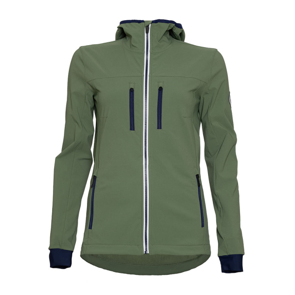 sWooltec Merino Jacke Relo w olivgrün Damen von SCROC.