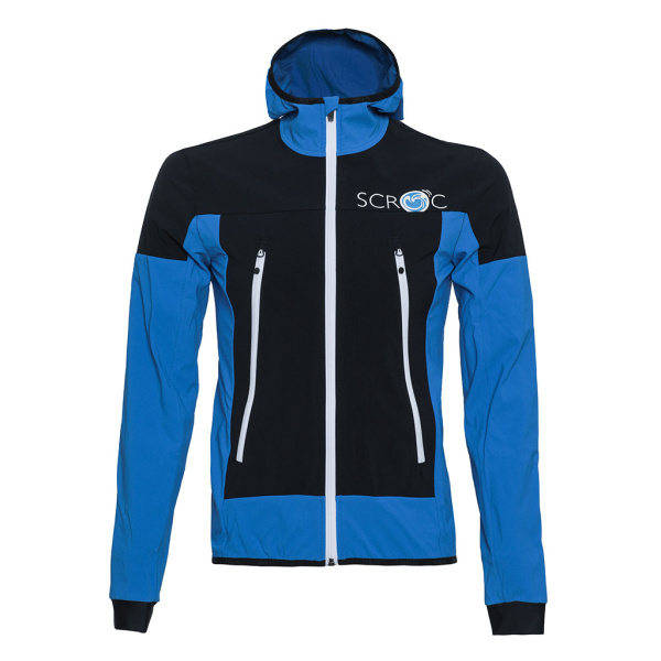 sWooltec Merino Jacke Vintro blau für Herren von SCROC.