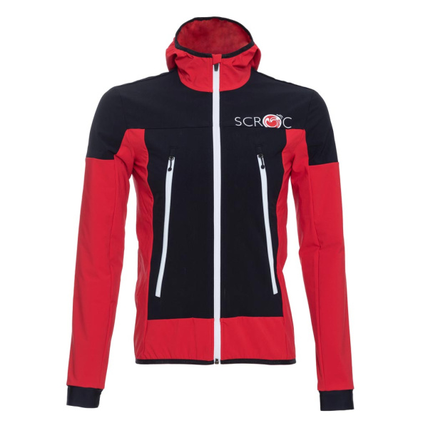 sWooltec Merino Jacke Vintro rot für Herren von SCROC.