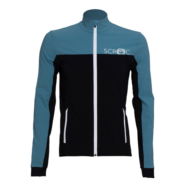 sWooltec Merino Jacke Vivo eisblau für Herren von SCROC.