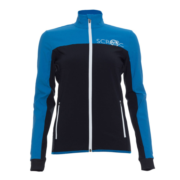 sWooltec Merino Jacke Vivo w blau für Damen von SCROC.