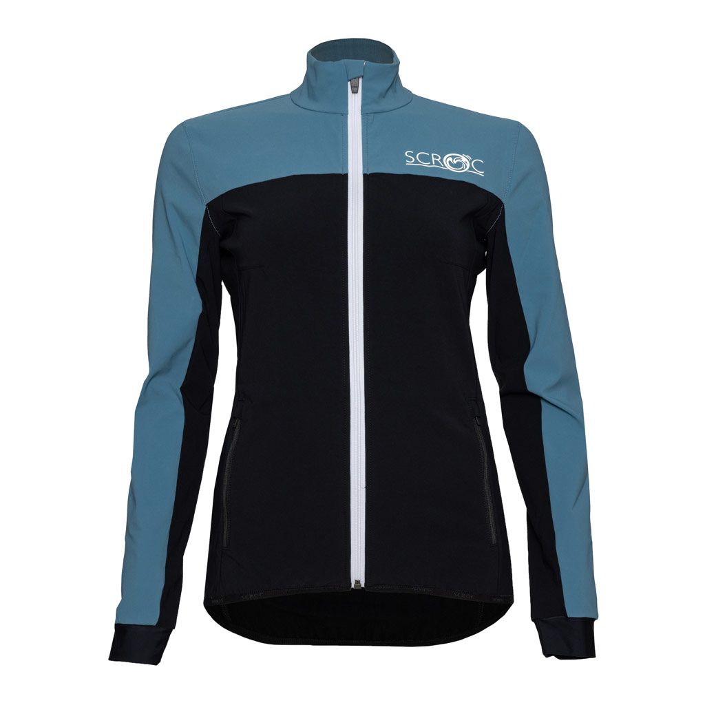 sWooltec Merino Jacke Vivo w eisblau Damen von SCROC